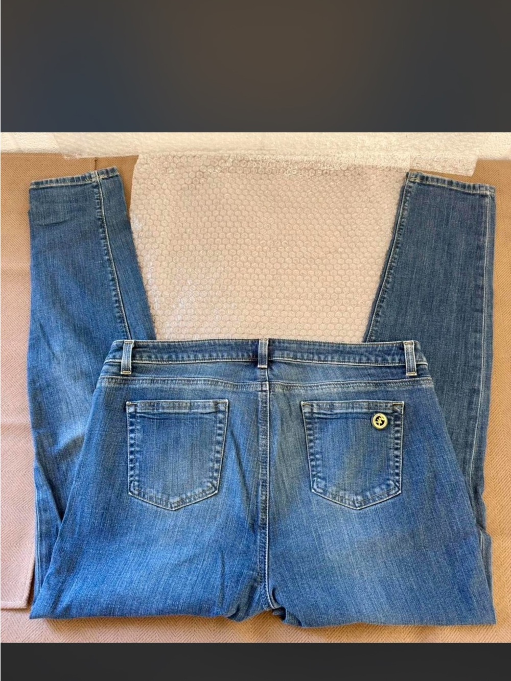 Michael Kors Women's Skinny Jeans in Blue Denim